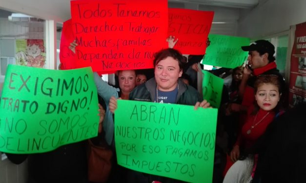 Mediante manifestación solicitan reapertura de bares y cantinas