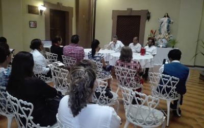 Obispo de Tuxpan y Autoridades sostienen reunion