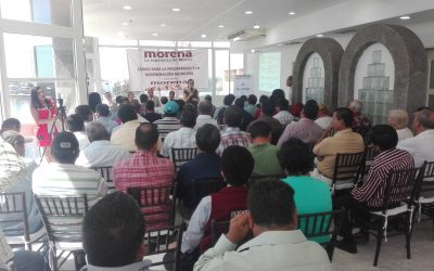 Dan inicio foros ciudadanos de MORENA