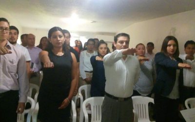 Rinden protesta  presidentes de consejos municipales del OPLE zona norte