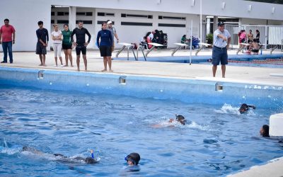 BRINDA AYUNTAMIENTO DE TUXPAN, CAPACITACIÓN DE RESCATE ACUÁTICO