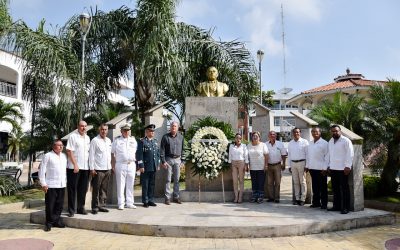 Ceremonia del 211 Aniversario del Natalicio de Benito Juárez García