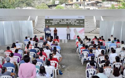 RECIBEN 64 FAMILIAS DE ZONA URBANA Y RURAL, APOYOS DEL AYUNTAMIENTO DE TUXPAN