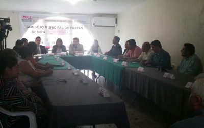 Instalan Consejo Municipal del OPLE Tuxpan