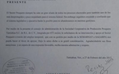 Sociedad Cooperativa Pesquera podría ser investigada