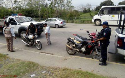Efectuan operativos de Transito y Seguridad