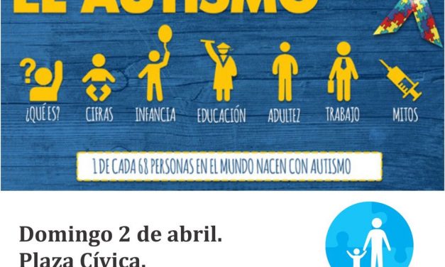 Realizarán evento de Concienciación  sobre el Autismo