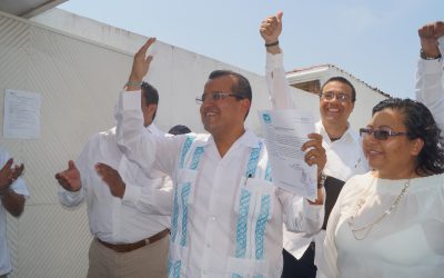 Se registra Esteban Salas por el Partido Nueva Alianza