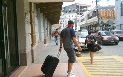 Turistas se retiran  satisfechos