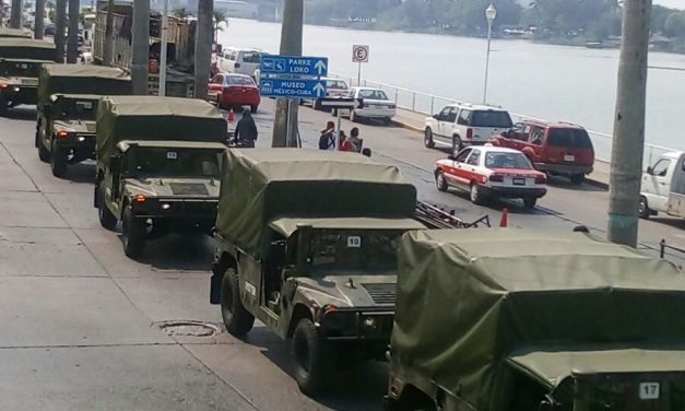 103 Vehículos militares  serán embarcados desde este puerto