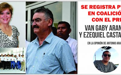 SE REGISTRA PARTIDO VERDE ECOLOGISTA EN COALICIÓN CON EL PRI.