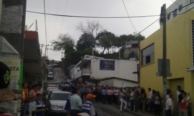 SAT REALIZA SIMULACRO DE SISMO