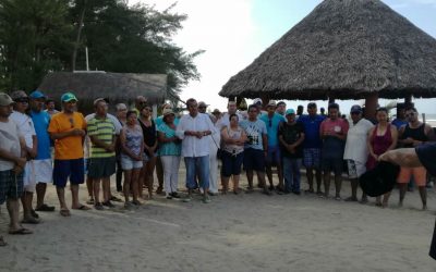 SIN PRECEDENTES PARA TUXPAN, CIERRA CAMPAÑA ESTEBAN SALAS JUÁREZ EN PLAYA DE GALINDO