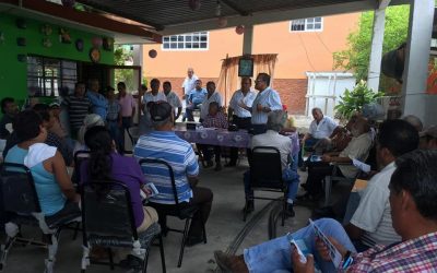 ESTEBAN SALAS, RESPALDA CON SEGURIDAD A LOS TAXISTAS DE LA CROM