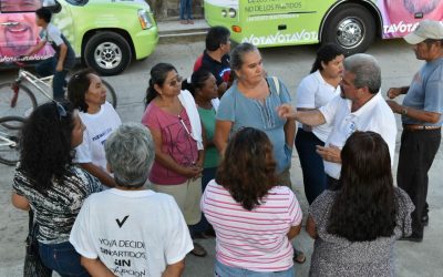 TAVO GREER: Luz, Agua y Drenaje son problemas que se deben atender a la brevedad