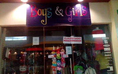 CLAUSURA SAT TIENDA DE ROPA EN TUXPAN