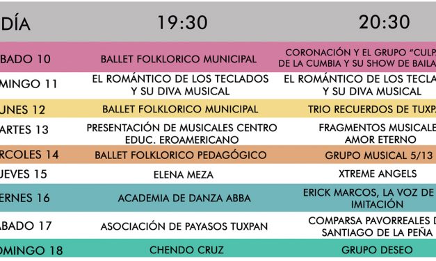 Santiago de la Peña Estará de Fiesta del 10 al 18 de Junio