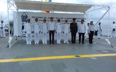 Conmemoran Día de la Marina en Tuxpan