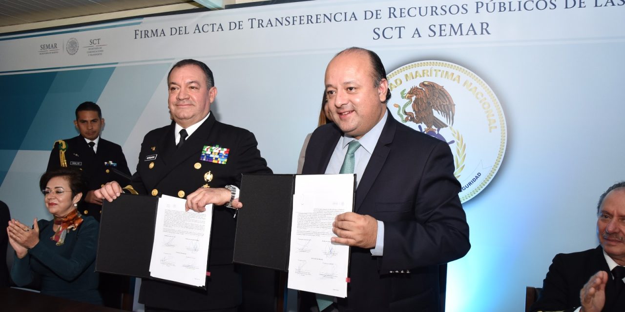 Firman entrega recepción de Capitanías de Puerto