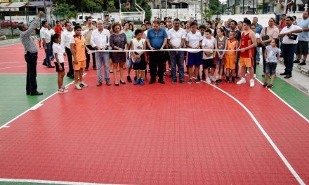 Inauguran Espacios Deportivos en Tuxpan