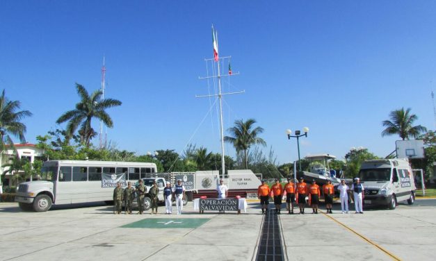 SEMAR  da inicio a Operativo Salvavidas Verano 2017