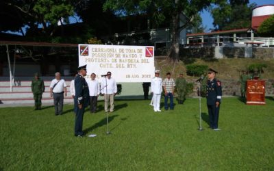 Nombran nuevo comandante del 39º Batallón de Infantería