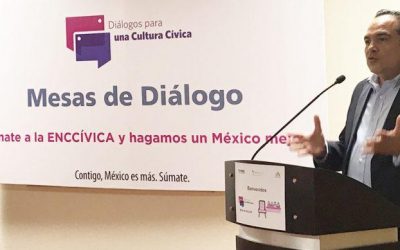 Anuncia INE 21 participantes en Mesas de Diálogo para una Cultura Cívica
