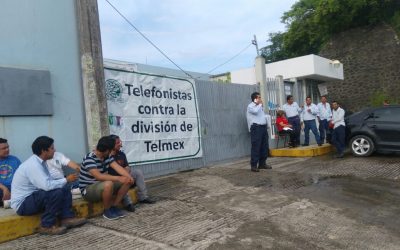 Telefonistas se unieron a paro nacional