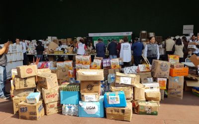 Entrega DIF Tuxpan en México, Víveres Recaudados