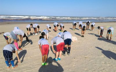 Club Albatros entrena en la playa