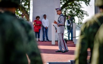 Conmemoran en Tuxpan, Gesta Heroica de Chapultepec