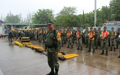 SEDENA refuerza operativos ante KATIA