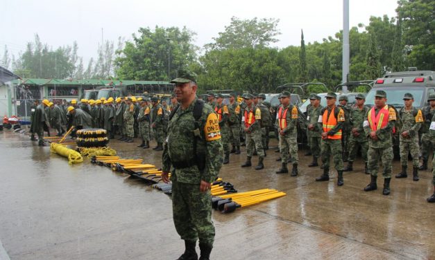 SEDENA refuerza operativos ante KATIA