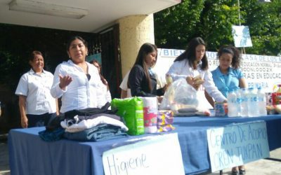 CREN abre centro de acopio para damnificados por sismo