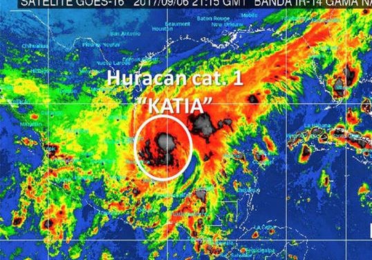 Tuxpan en alerta por «KATIA»