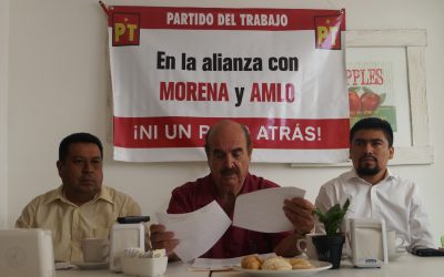 PT y MORENA en diálogos para designación de candidatos