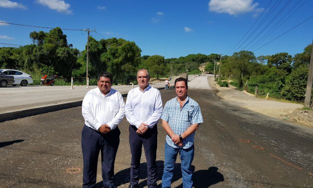 Recorre  Secretario de la SIOP obra del Libramiento