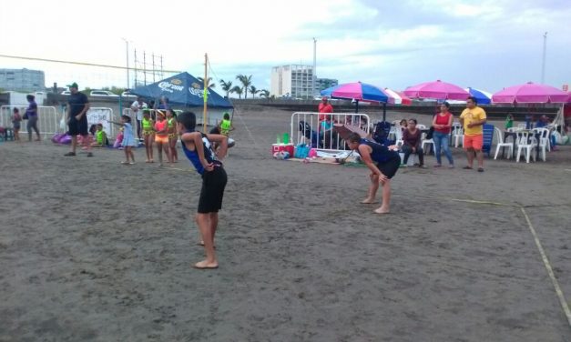 Tuxpan se cuelga el bronce en el Nacional de Voleibol de Playa