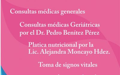 Realizarán Jornada Médica  gratuita para personas vulnerables