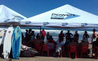Gran respuesta a la Clínica de Surf en el puerto