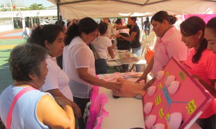 Conmemoran en Tuxpan Día Mundial de Lucha Contra el Cáncer de Mama