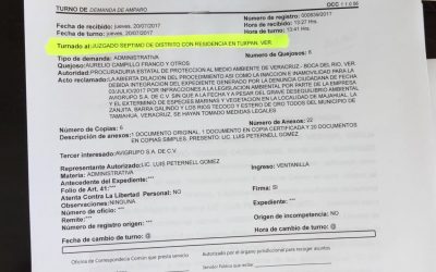 Promueve demanda de amparo en contra de la Procuraduría  Estatal del Medio Ambiente; CMC