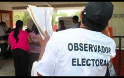 Nadie se registra para Observador Electoral