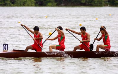Todo listo para la Regata Nacional de Canotaje 2017