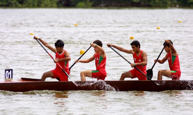 Todo listo para la Regata Nacional de Canotaje 2017