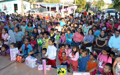 Llegan las Sonrisas a la Colonia Antorchista: Elda García