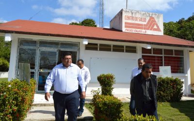 Atiende Toño Aguilar petición de Centro de Salud