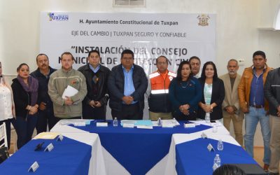 Rinden protesta Consejo Municipal de Protección Civil