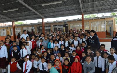 TAMIAHUA: Se compromete alcaldesa en colaborar con la rehabilitación de planteles educativos
