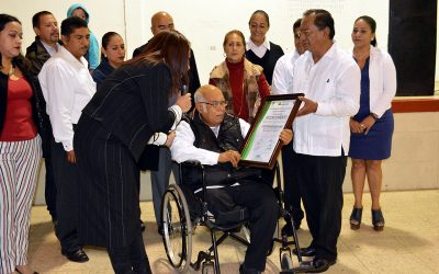 Nombran al profesor Próspero Almanza ciudadano distinguido de Tamiahua
